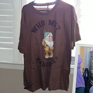 Men’s Disney bashful t shirt size xxl NWT